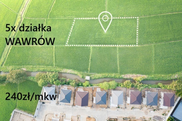 Działka Sprzedaż Wawrów Sadowa 5